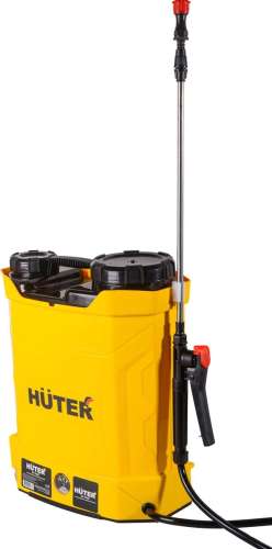 Опрыскиватель Huter SP-10AC, аккумуляторный, ранцевый, 10л, желтый/черный [70/13/52]